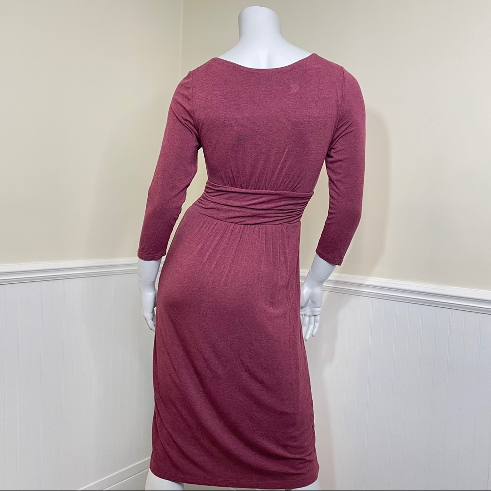 Anthropologie Maeve 3/4 Length Sleeve Galena Dress - Picture 6 of 7